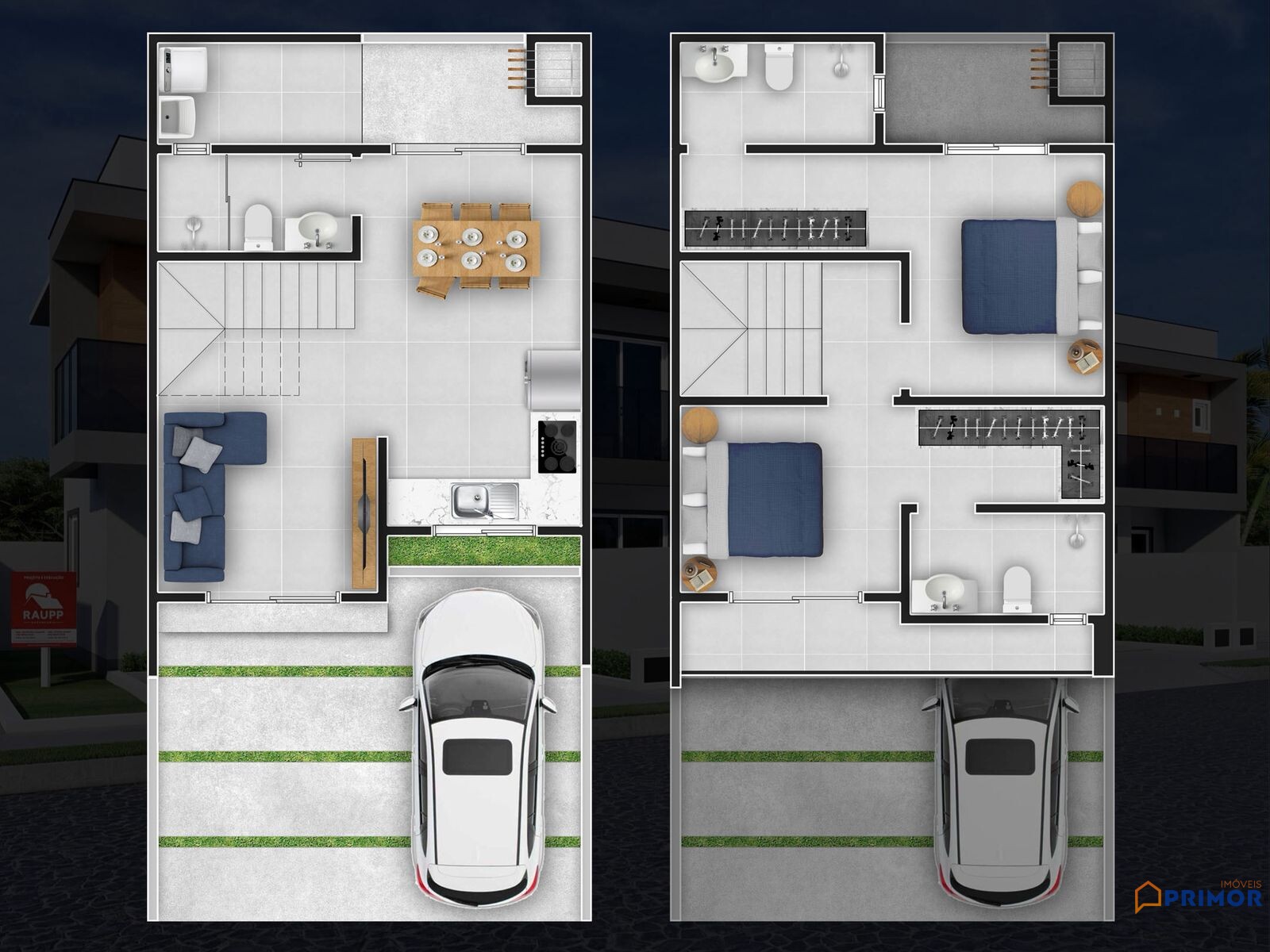 Sobrado à venda no bairro Santa Fé