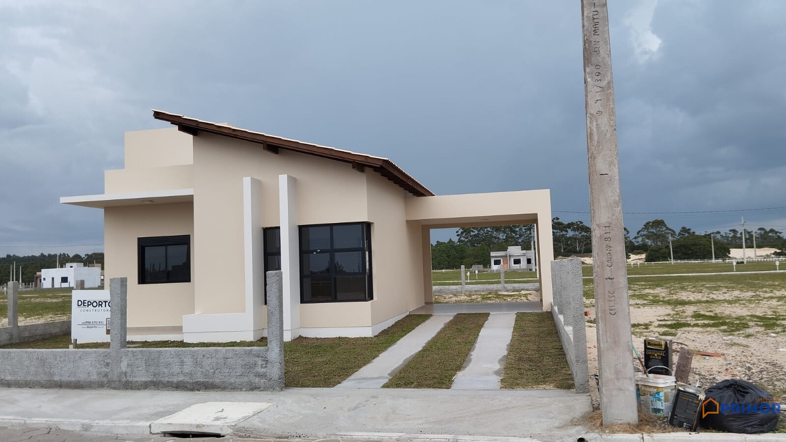 Casa Nova no Novo Jardim em Balneário Gaivota – 2 Dormitórios | 78m² | Terreno 300m²