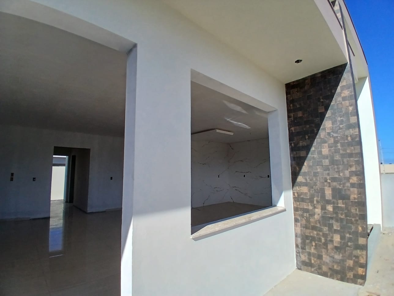 Casa nova no litoral | Fase final de acabamento