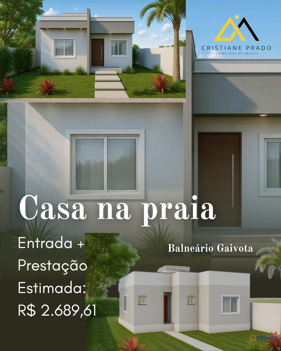 Linda casa no Novo Jardim Balneário Gaivota